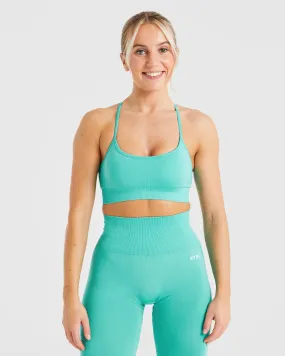 Empower Seamless Sports Bra - Jade Green