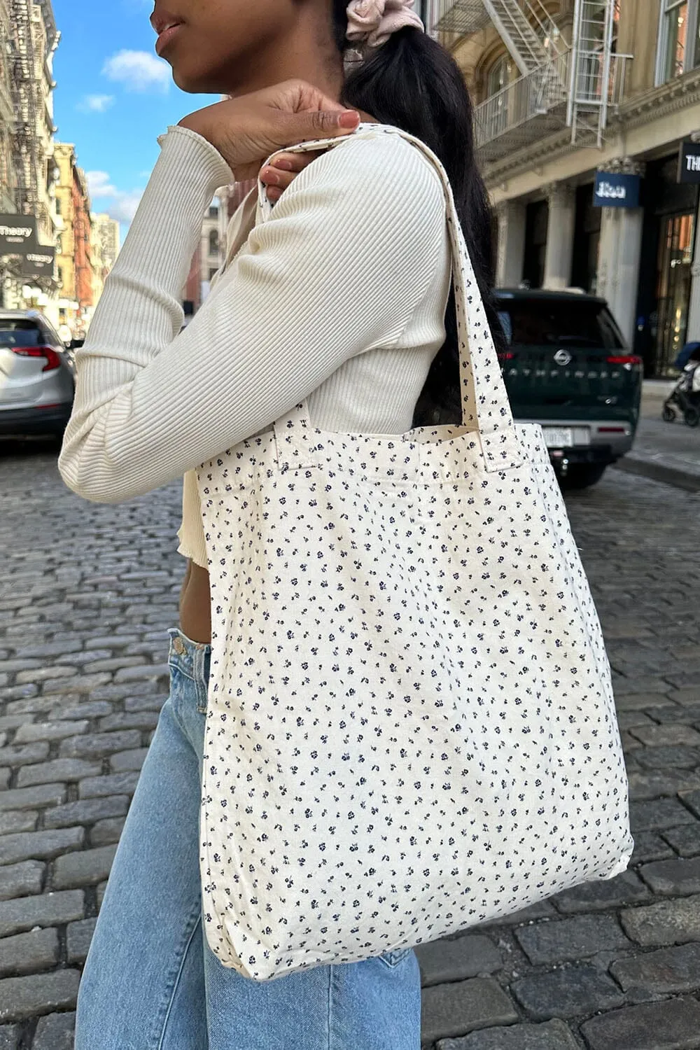 Floral Tote Bag