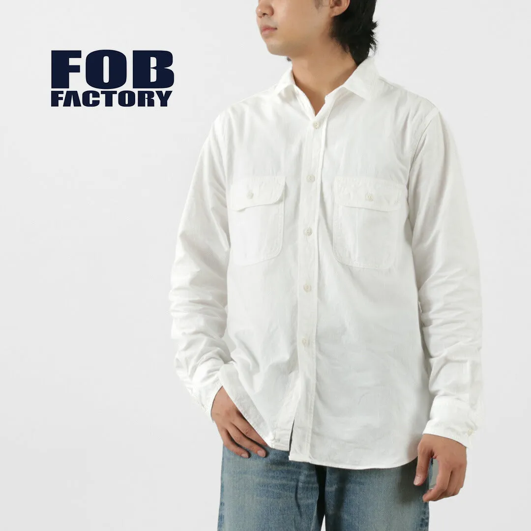 FOB FACTORY / F3496 Ox work shirt