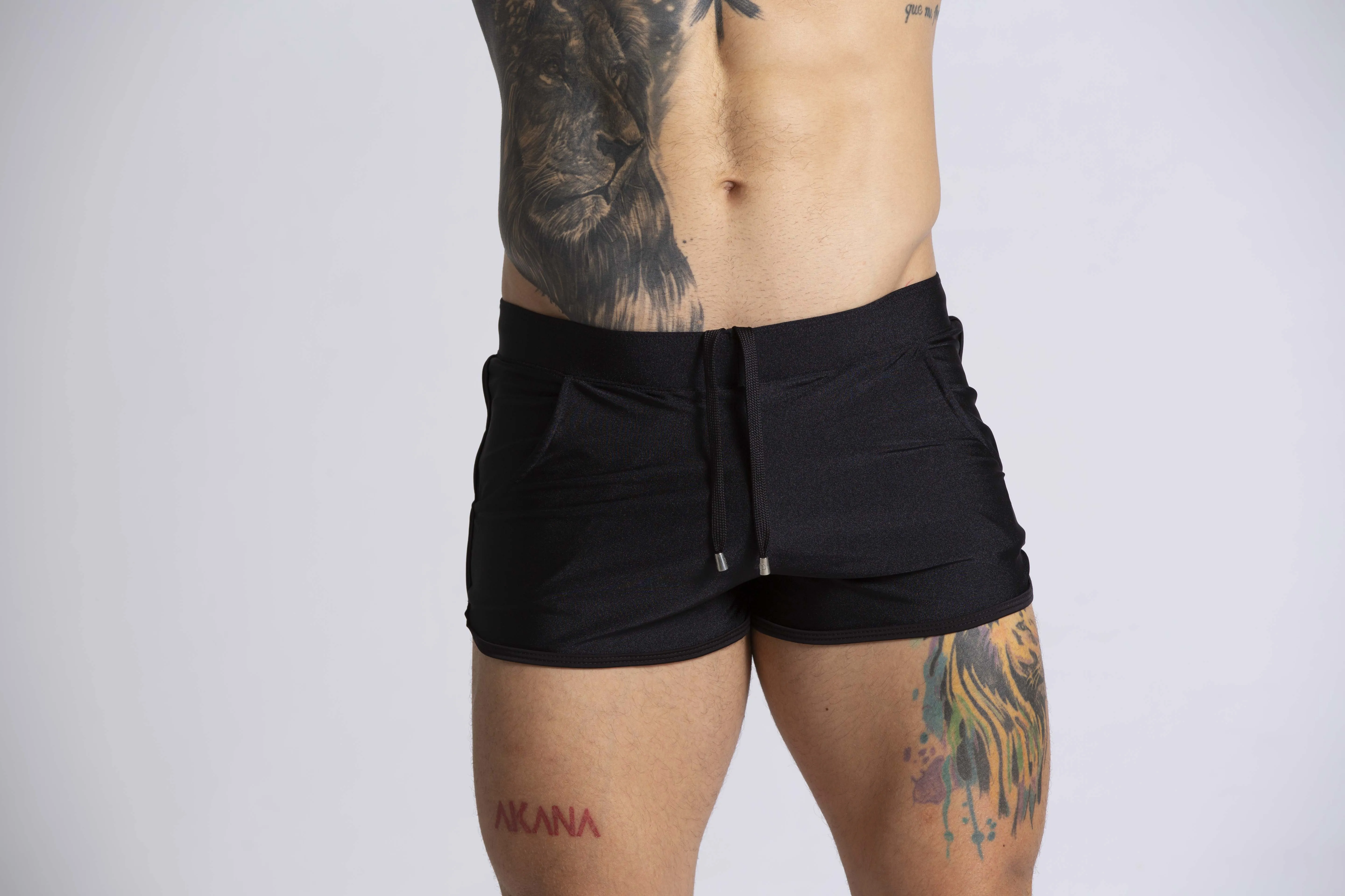 Gigo Flashing 2" swim boxers black