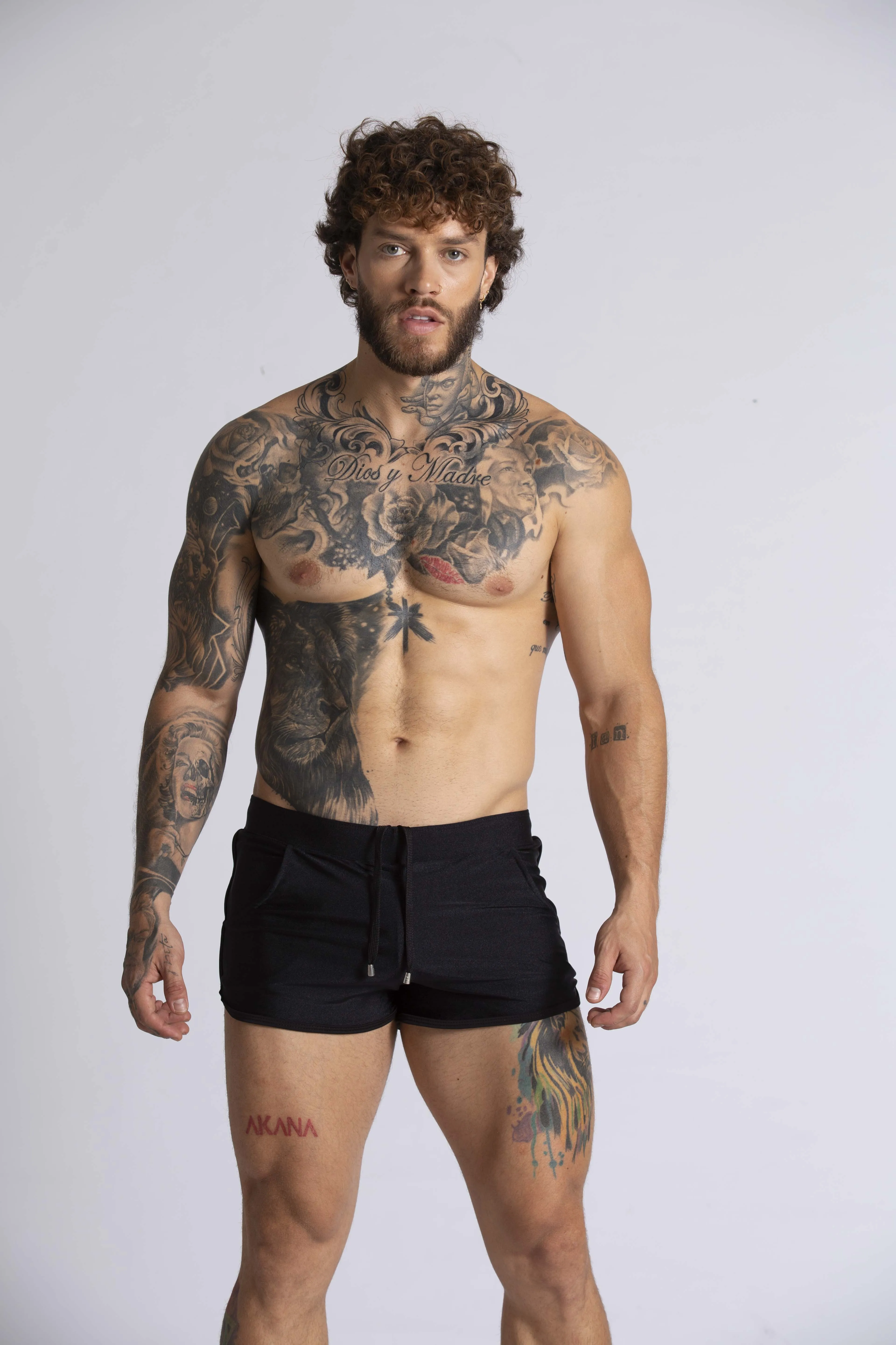 Gigo Flashing 2" swim boxers black