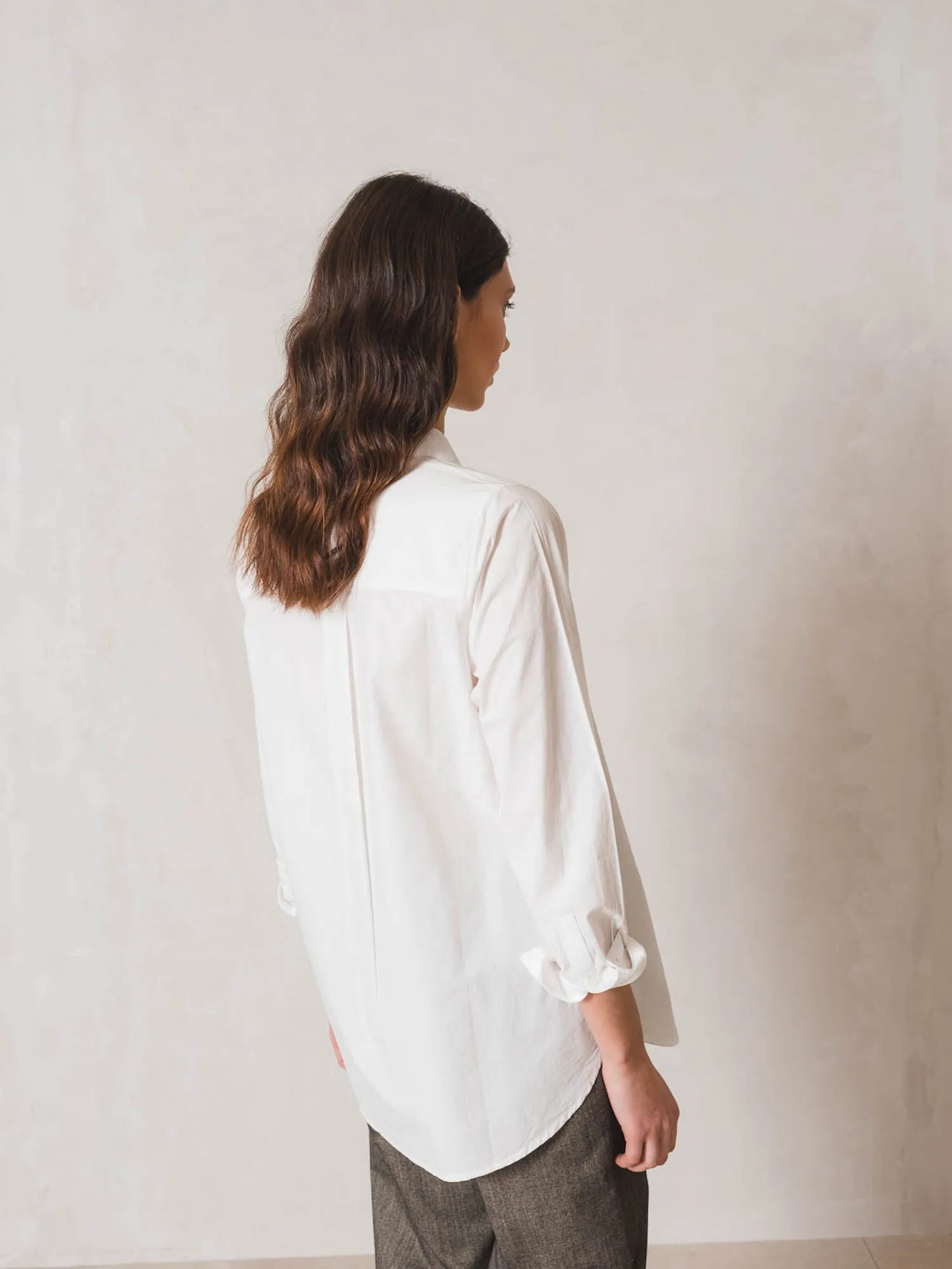 INDI & COLD Shirt Blanco Cotton