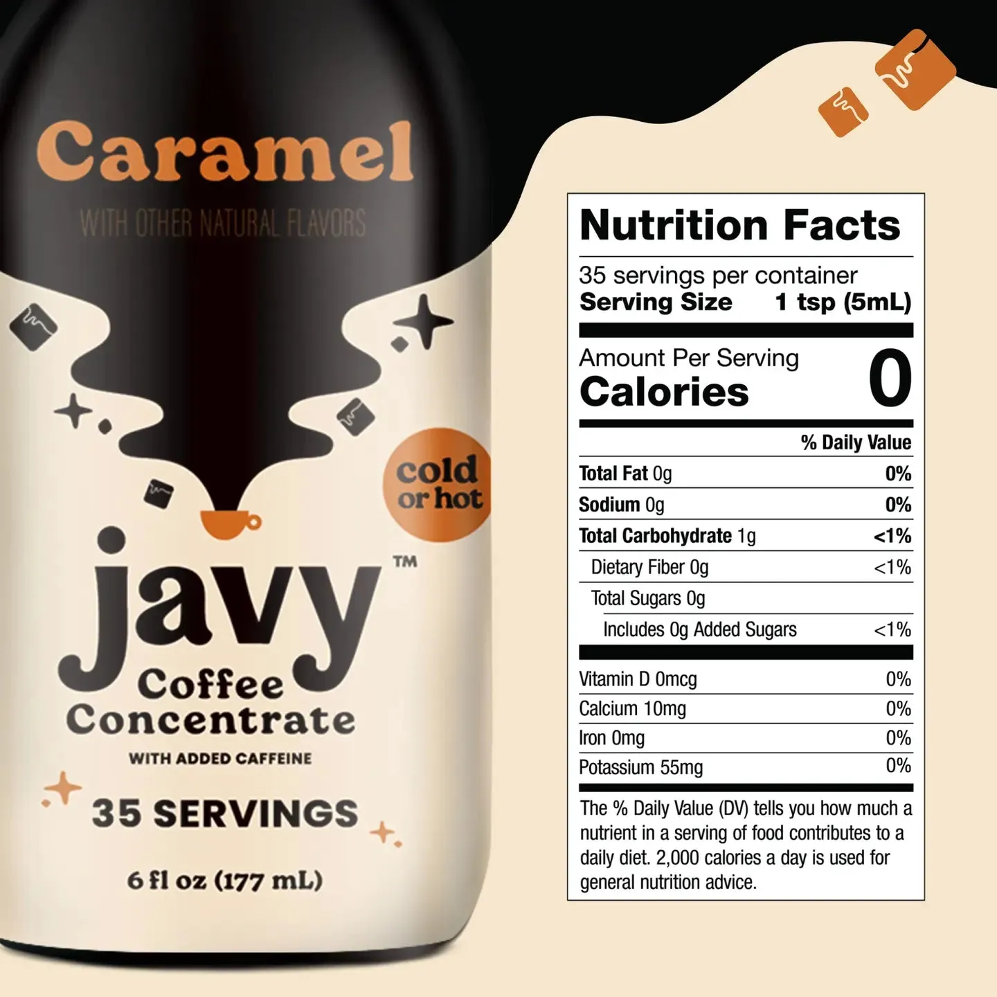 Javy Caramel Cold Brew Coffee Concentrate