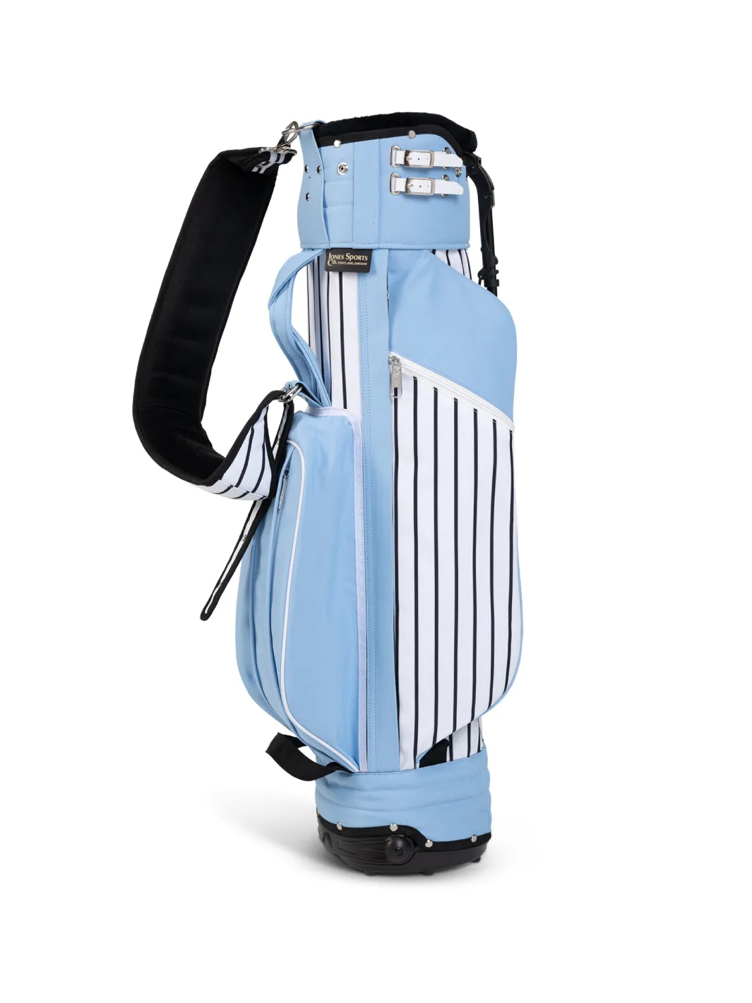 Jones Sports Co. Classic Stand Bag - Powder Blue Pinstripe