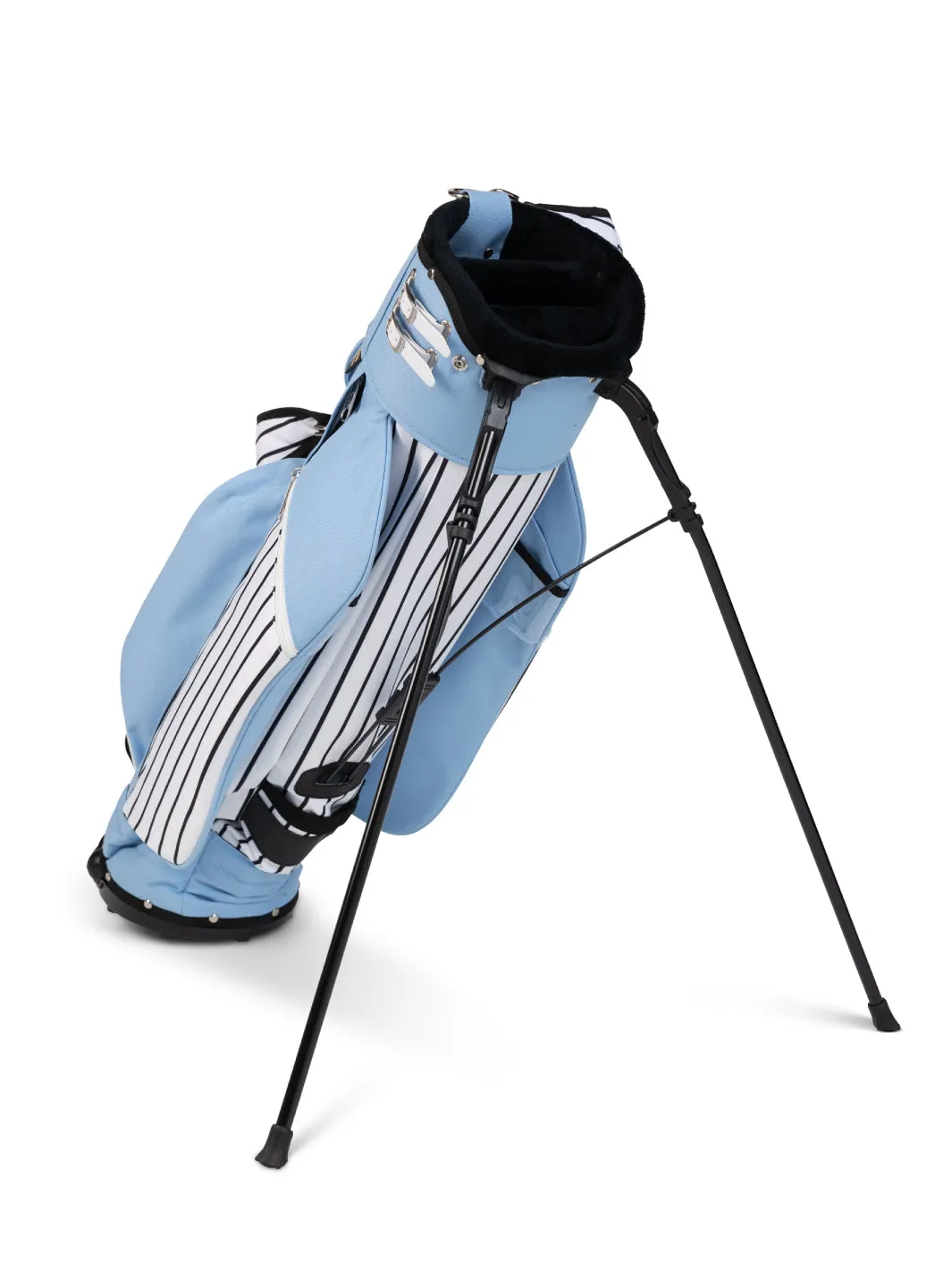 Jones Sports Co. Classic Stand Bag - Powder Blue Pinstripe