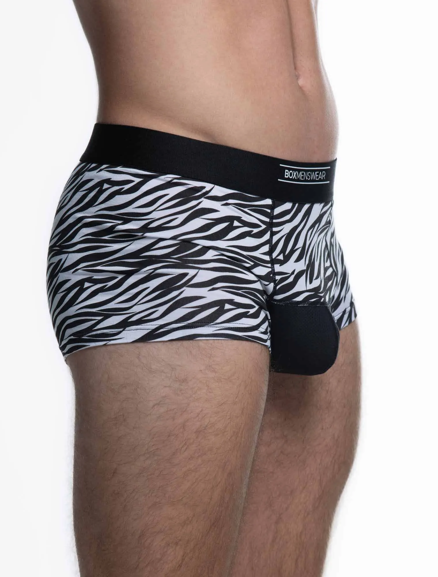 'Just The Tip' Boxers - Zebra