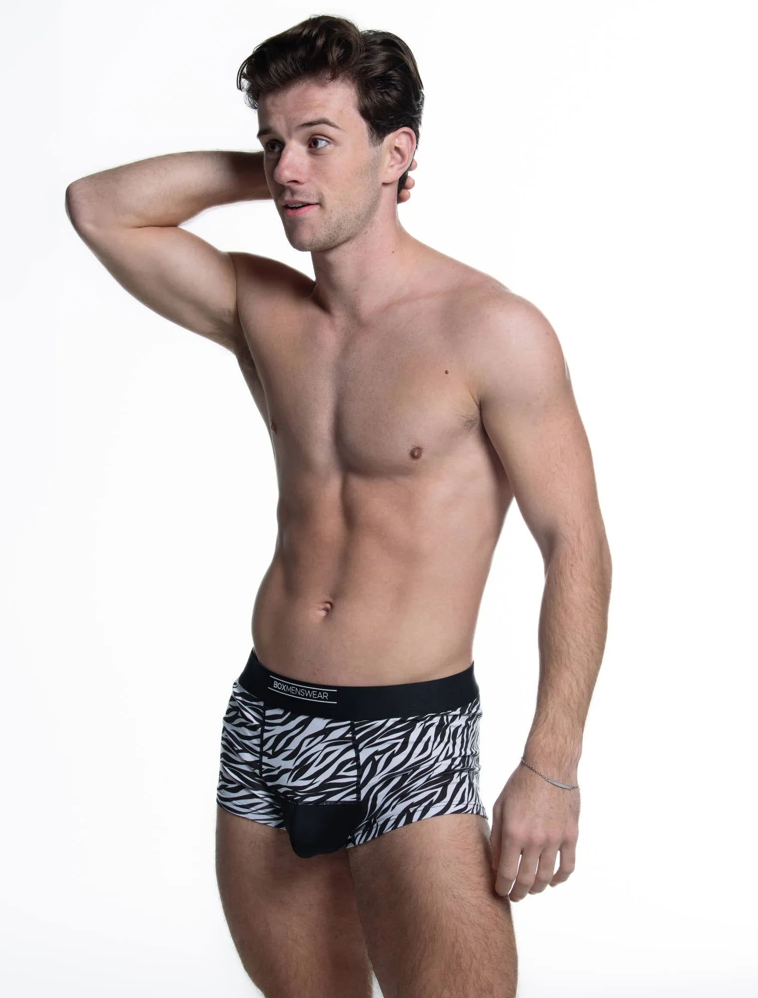 'Just The Tip' Boxers - Zebra