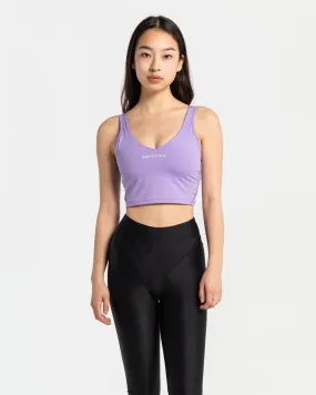 Khanti Sports Bra in Lilac