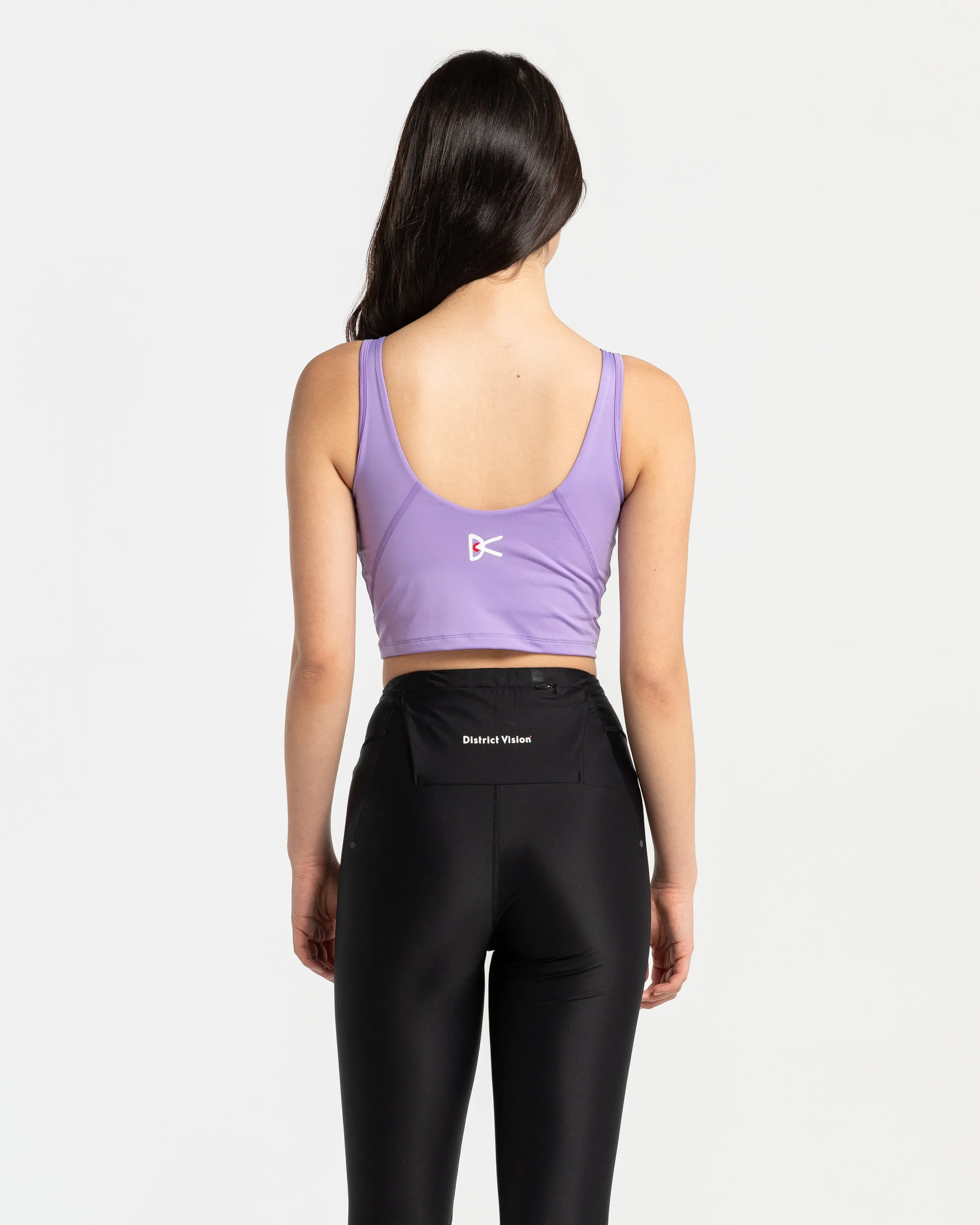 Khanti Sports Bra in Lilac