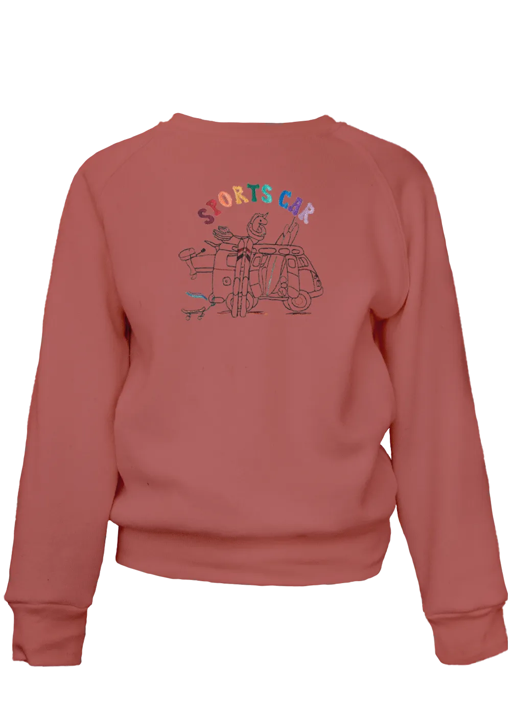 Kid's Sports Car Classic Crew Pullover