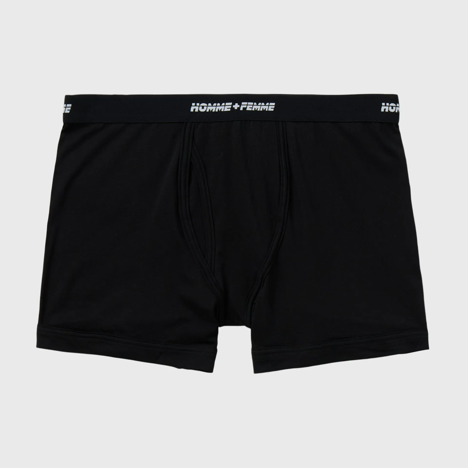 Logo Boxers 2 Pack Black