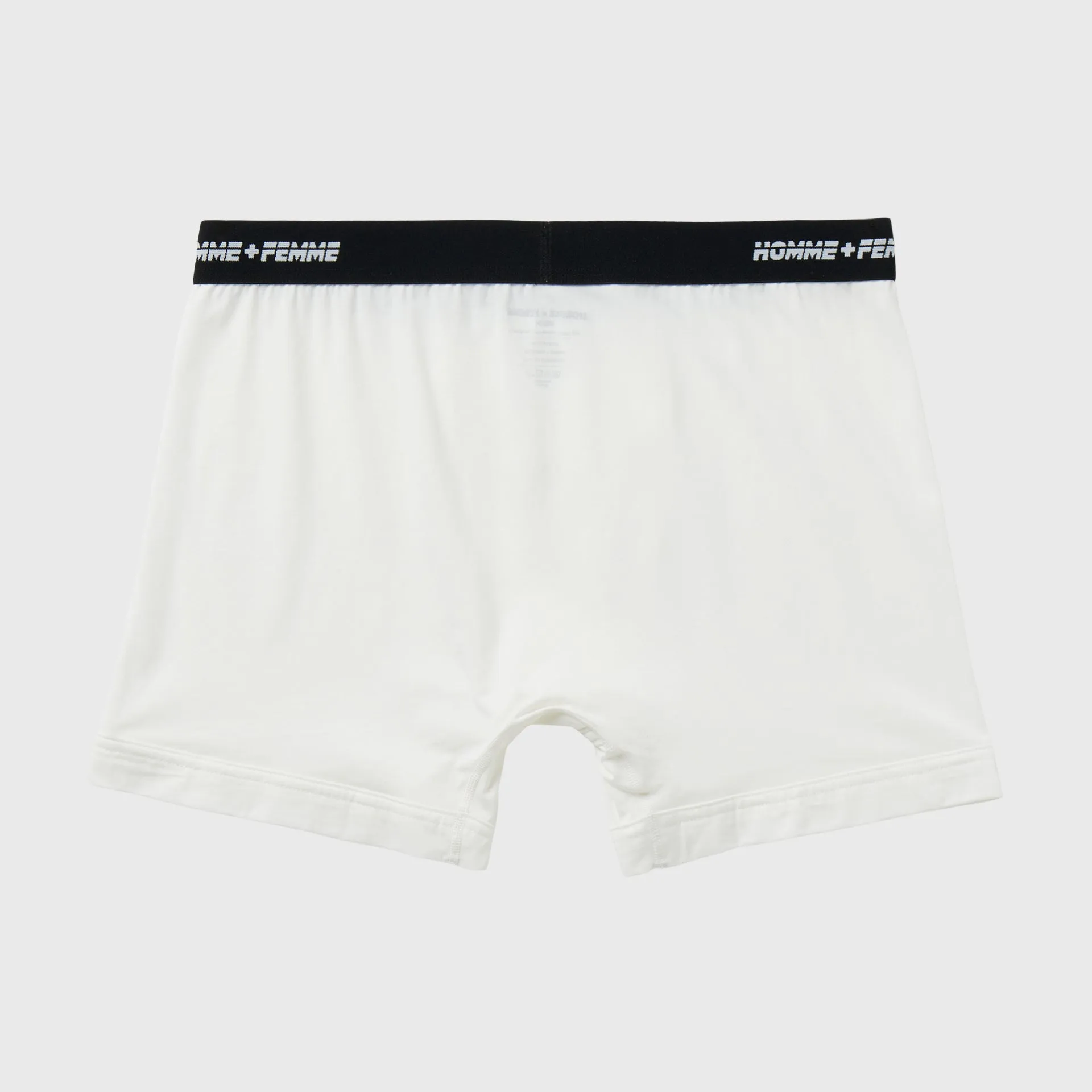 Logo Boxers 2 Pack White