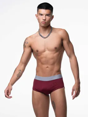 LuxLite Boxers - Burgundy Breeze