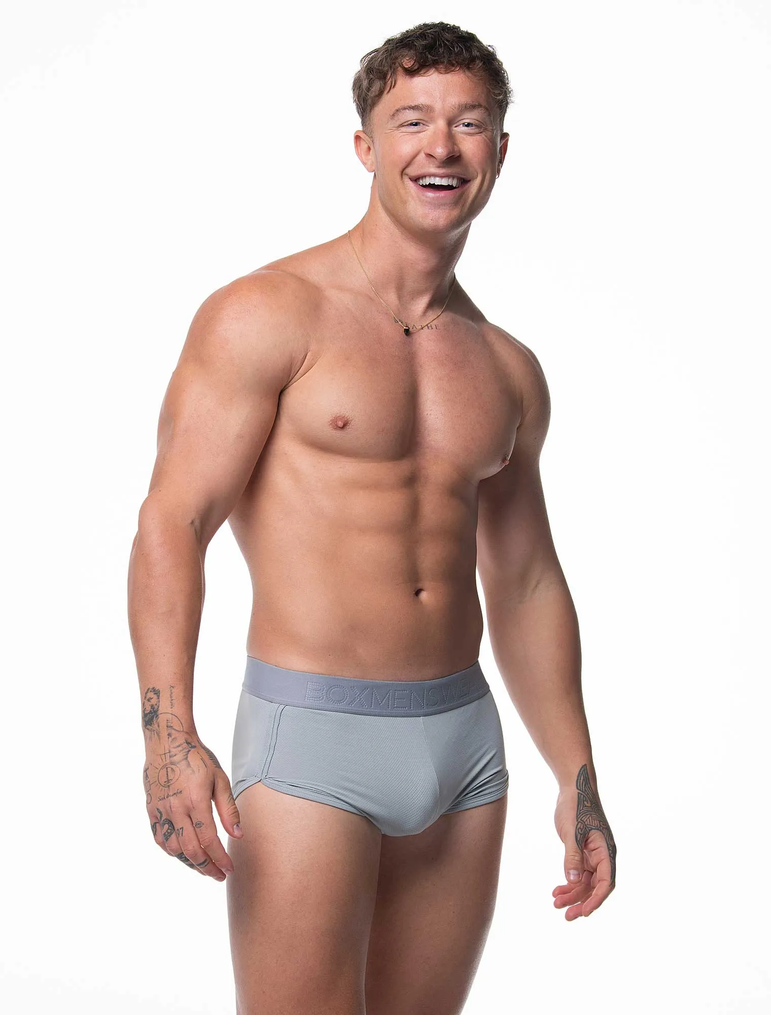 LuxLite Boxers - Glamour Grey