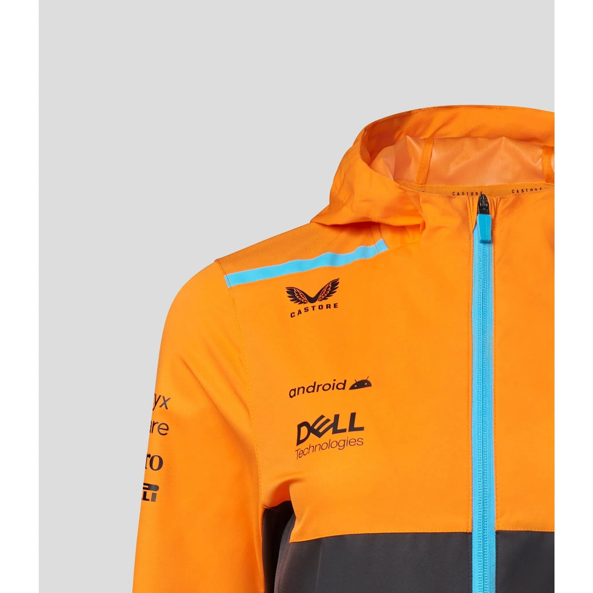 McLaren F1 Women's 2023 Team Water Resistant Jacket - Papaya