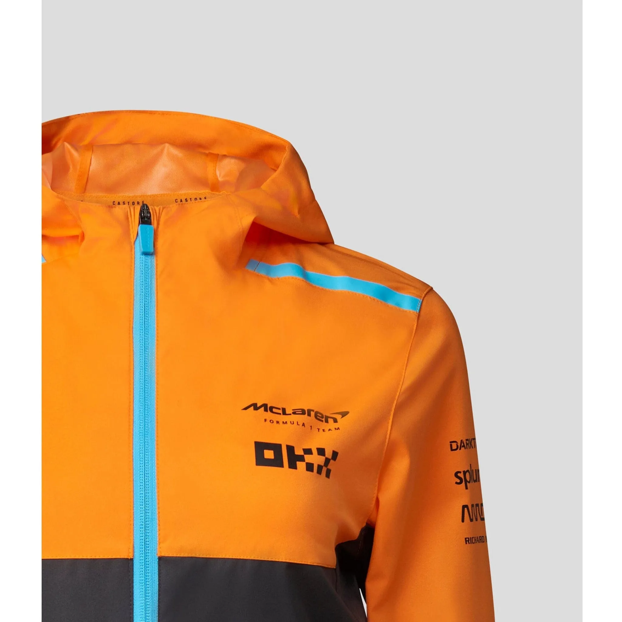 McLaren F1 Women's 2023 Team Water Resistant Jacket - Papaya