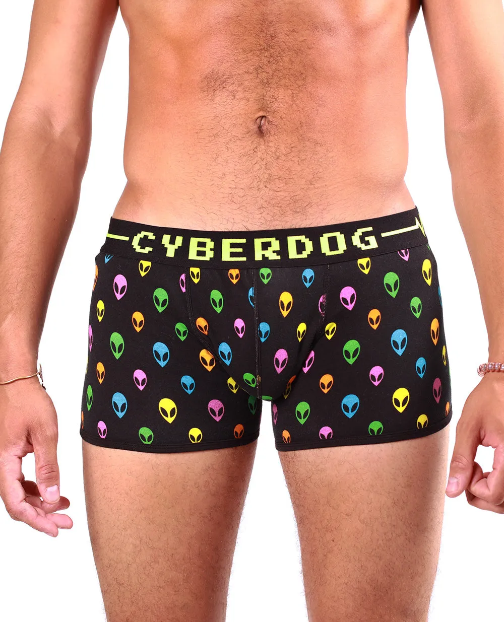 MENS BOXERS POLKA ALIEN