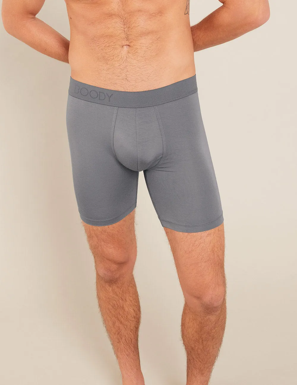 Men's Everyday Long Boxers - Ash