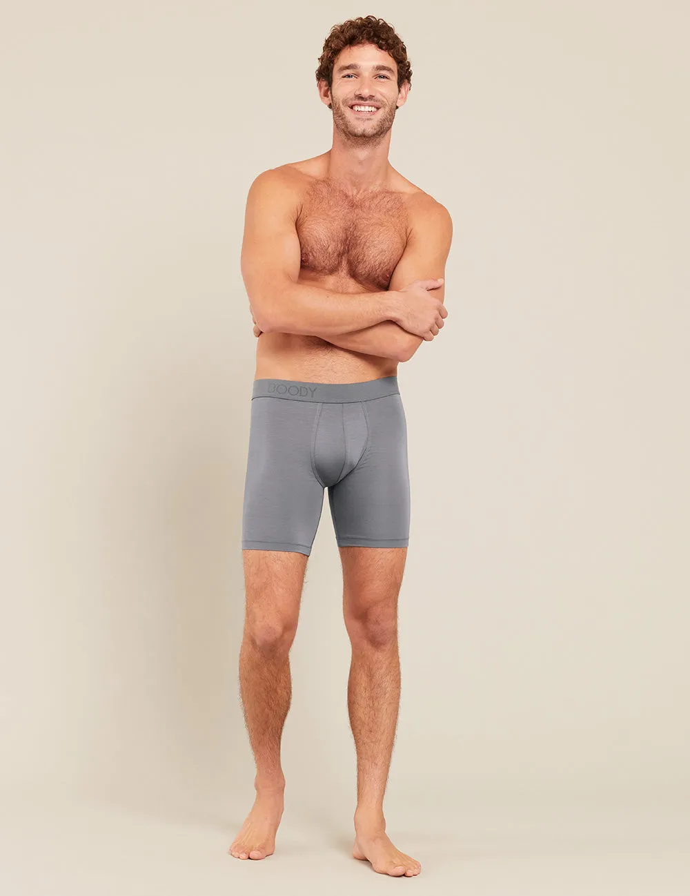 Men's Everyday Long Boxers - Ash