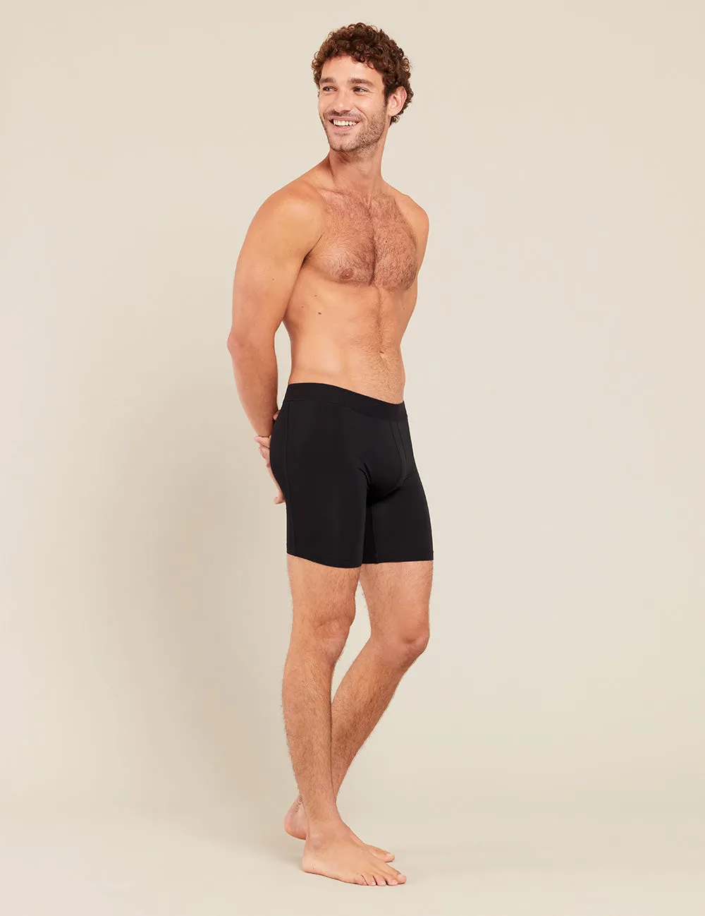 Men's Everyday Long Boxers - Black