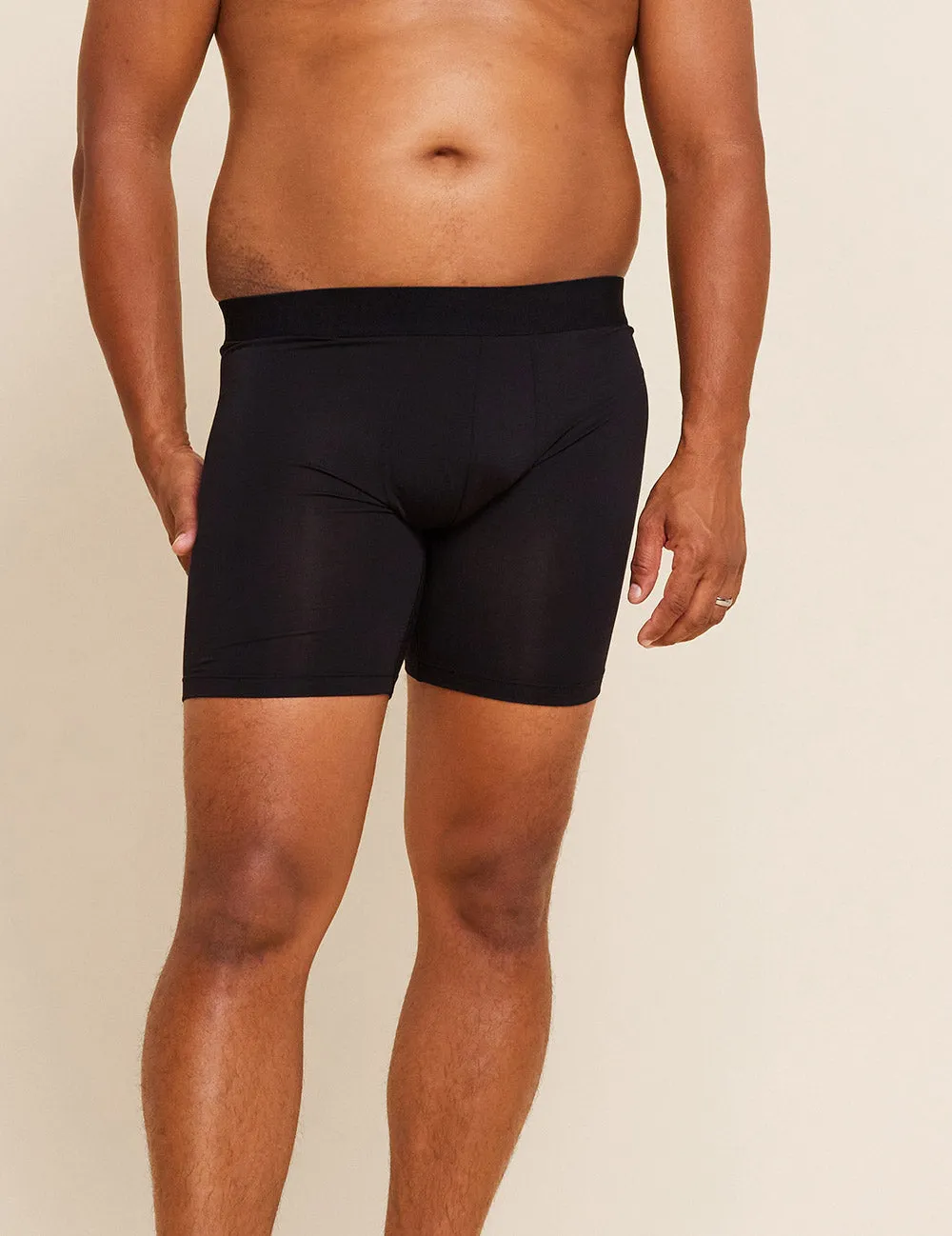 Men's Everyday Long Boxers - Black