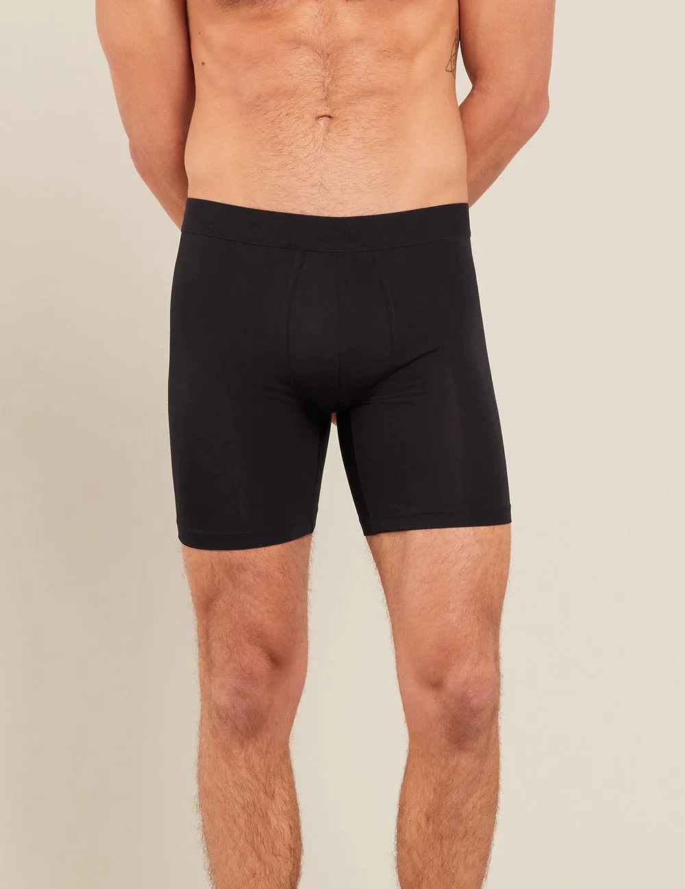 Men's Everyday Long Boxers - Black