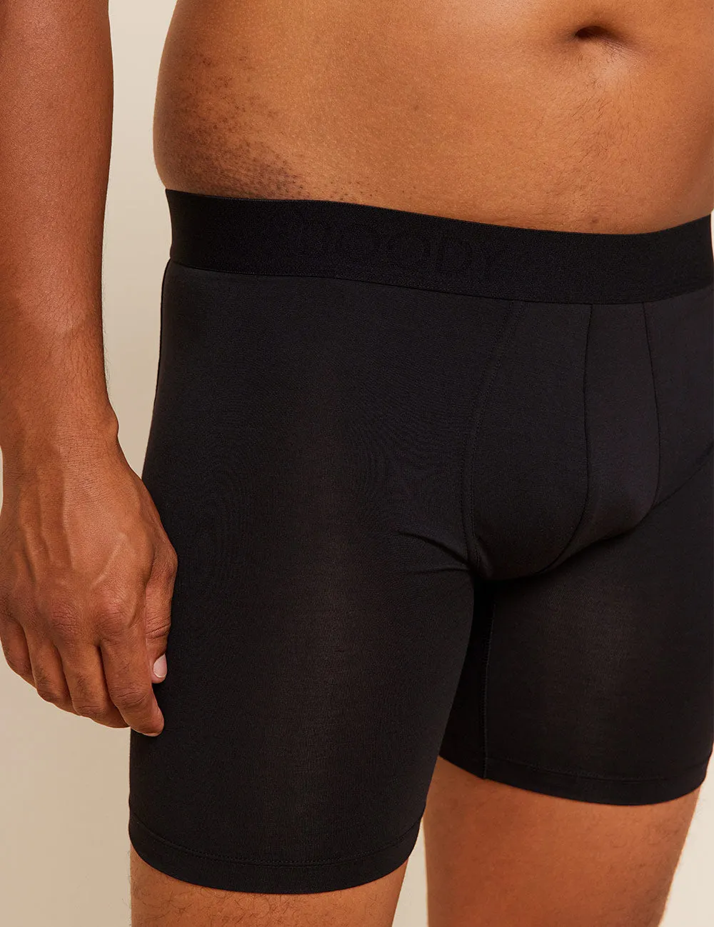 Men's Everyday Long Boxers - Black