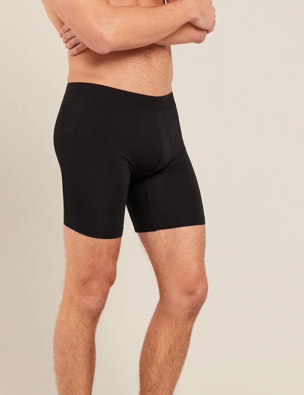 Men's Everyday Long Boxers - Black