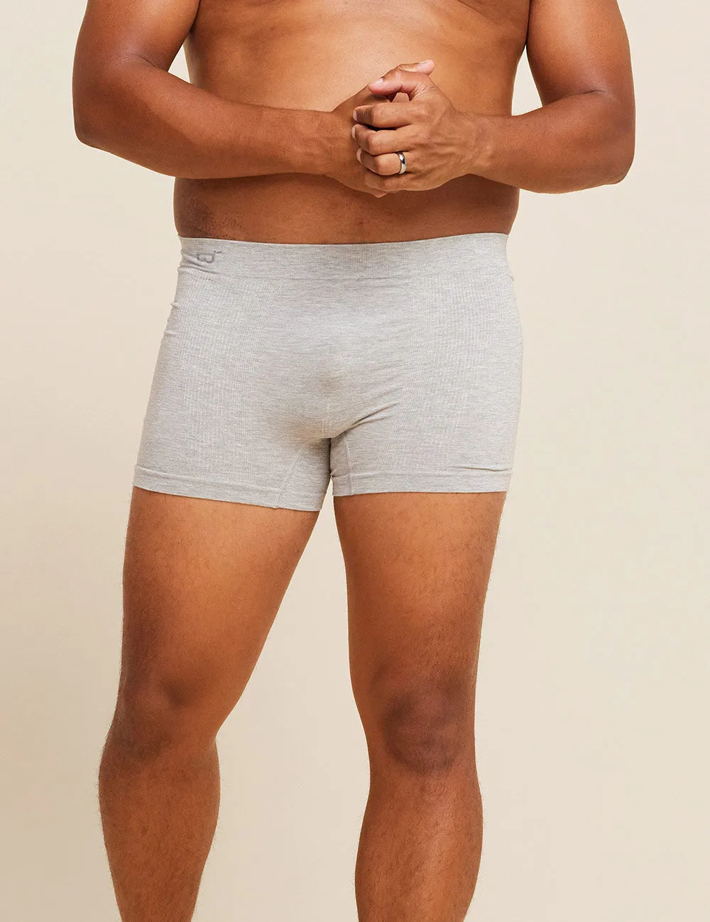 Men's Original Boxers - Light Grey Marl