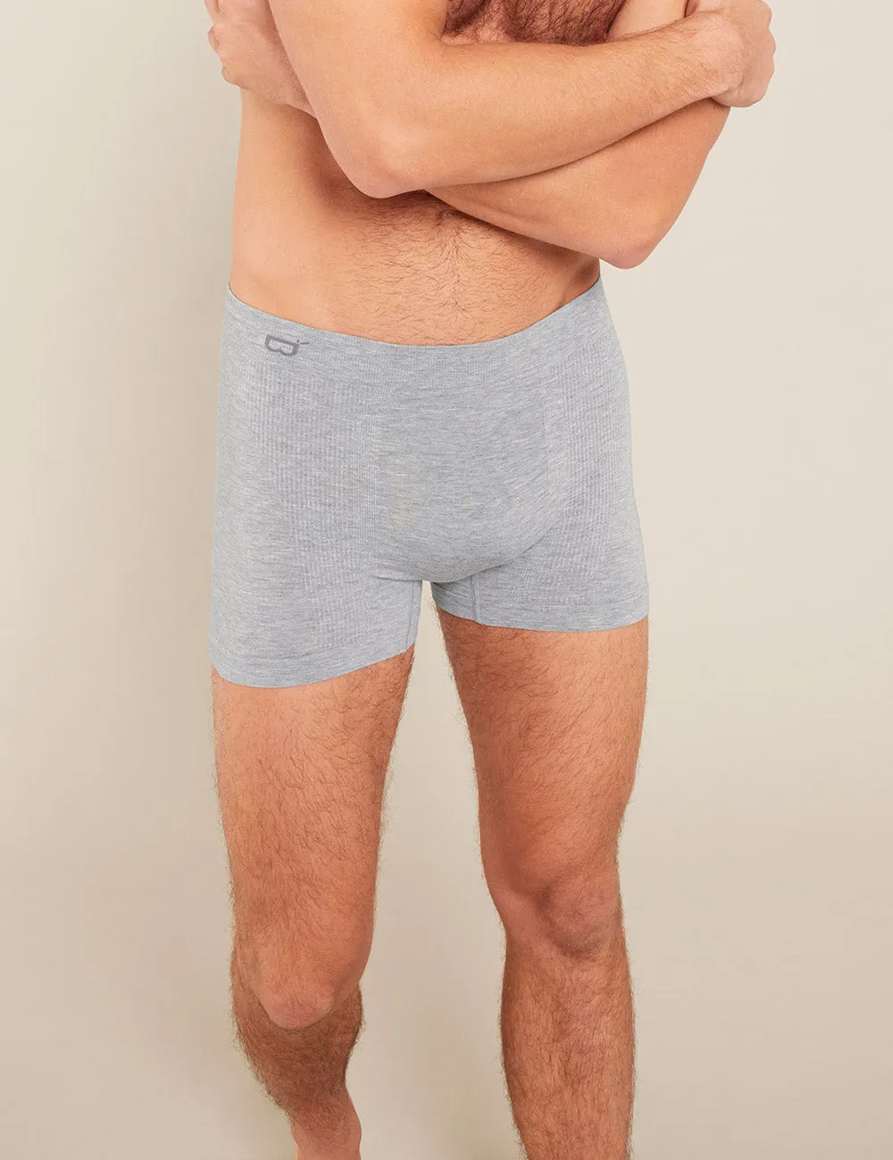 Men's Original Boxers - Light Grey Marl