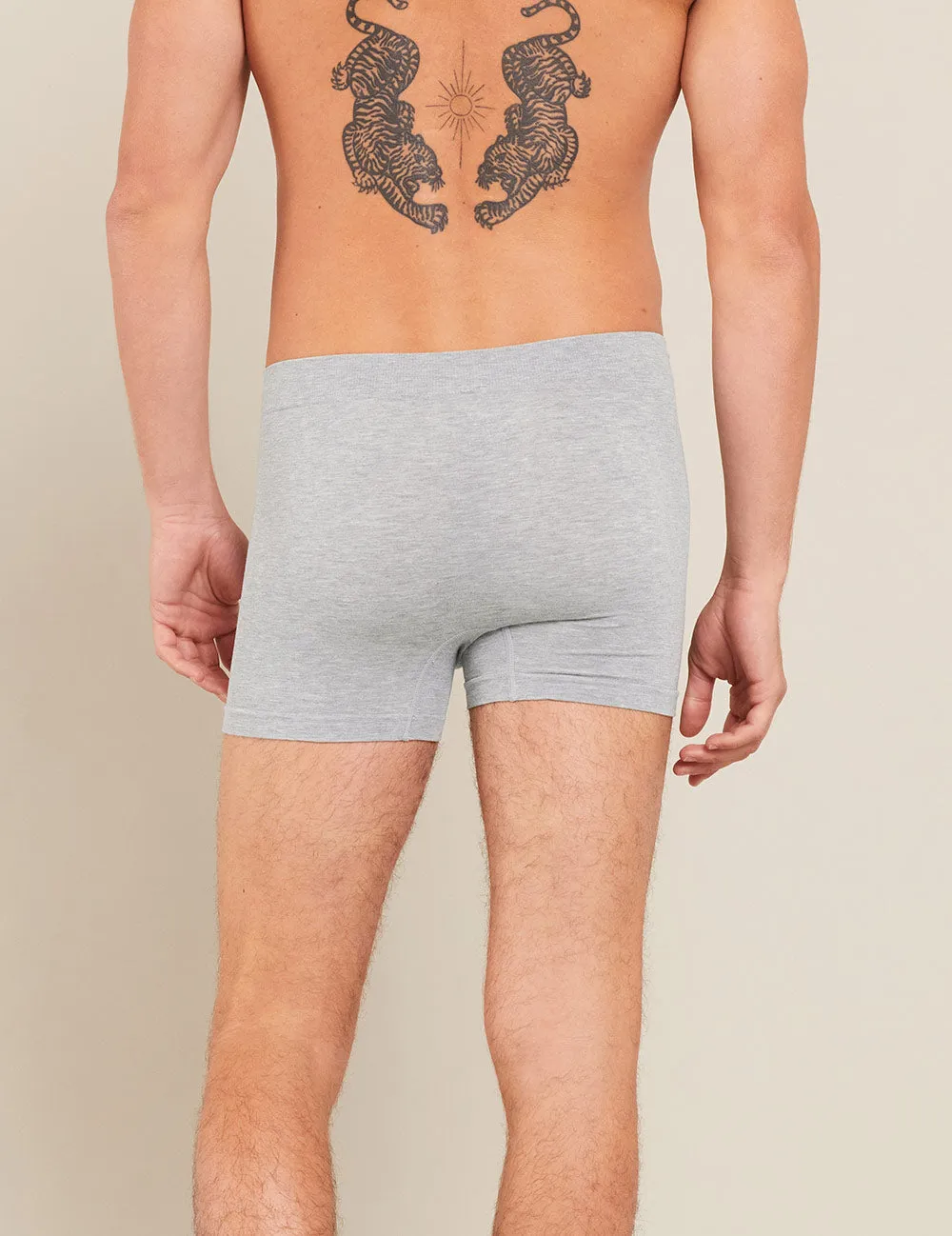 Men's Original Boxers - Light Grey Marl