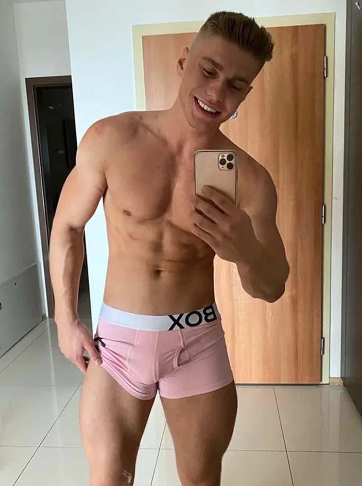 Mens Pink Boxers