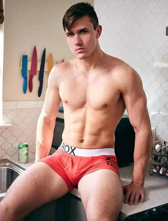 Mens Red Boxers