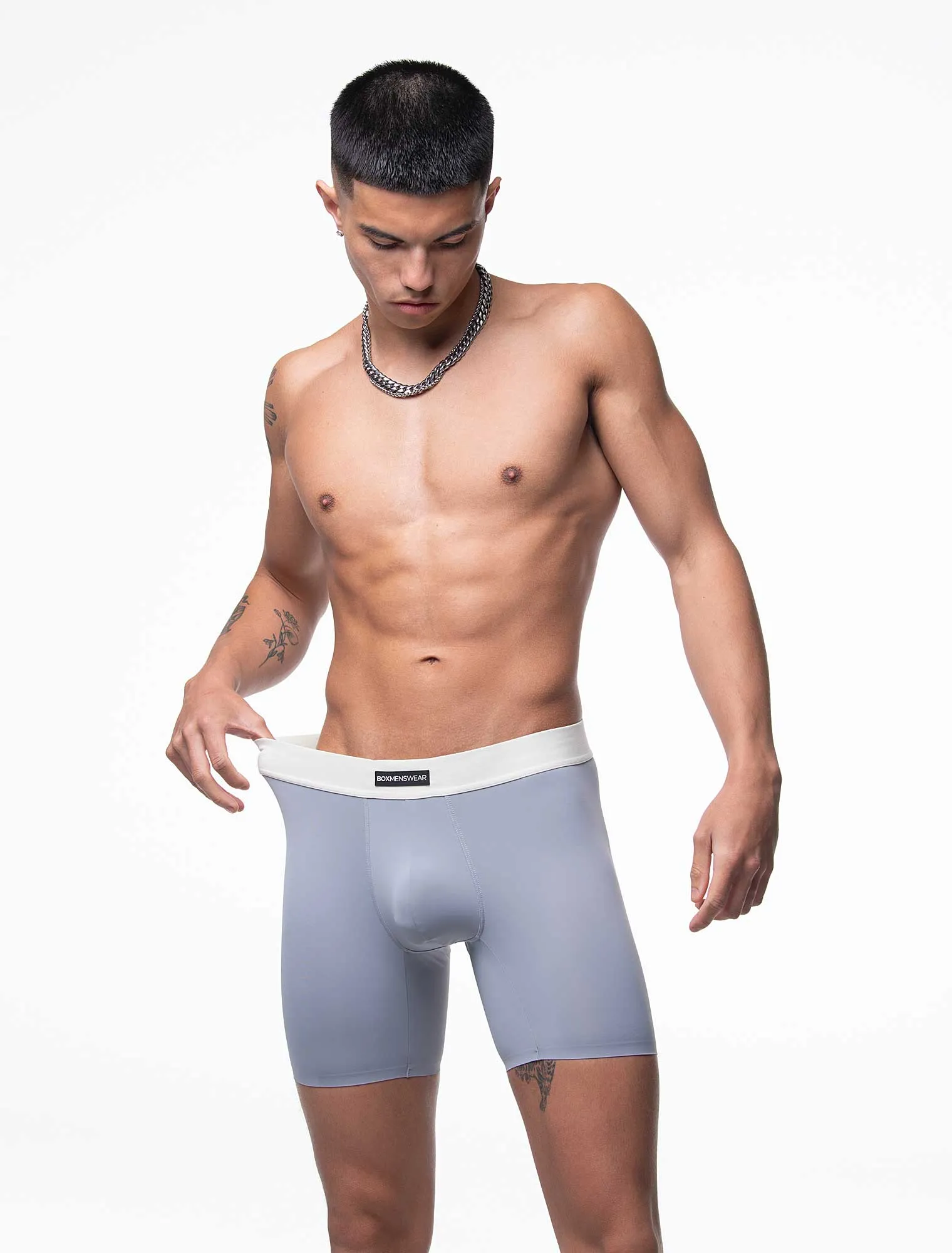 Mens Seamless Boxers - Capital