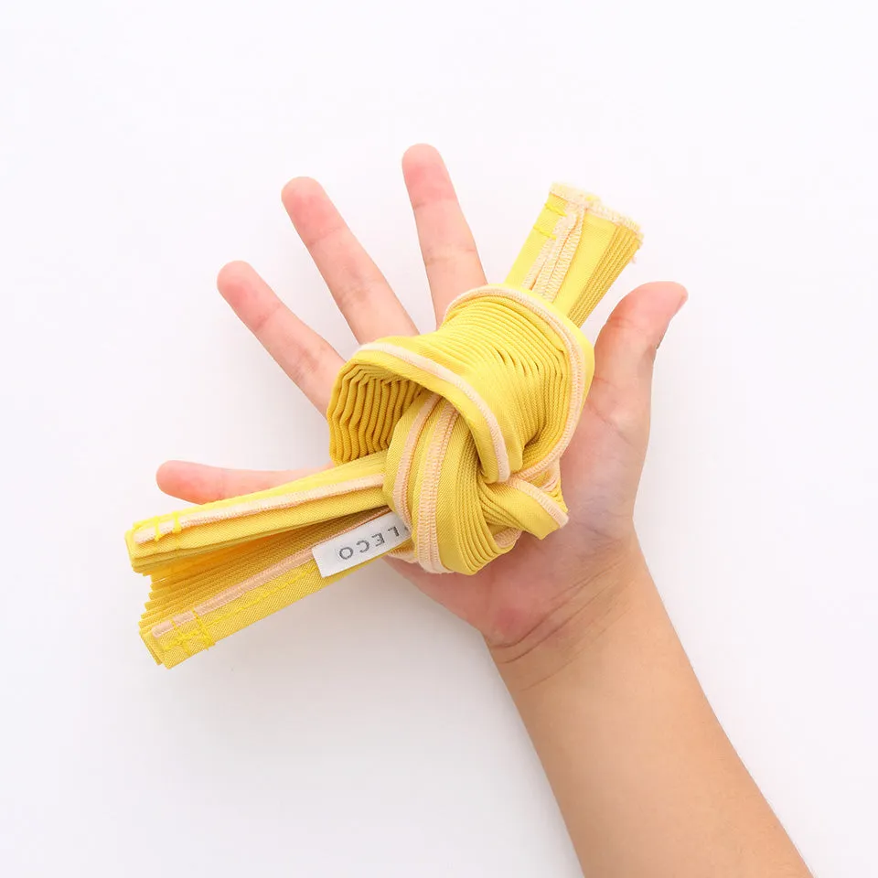 Mini Pleated Tote Bag - Yellow