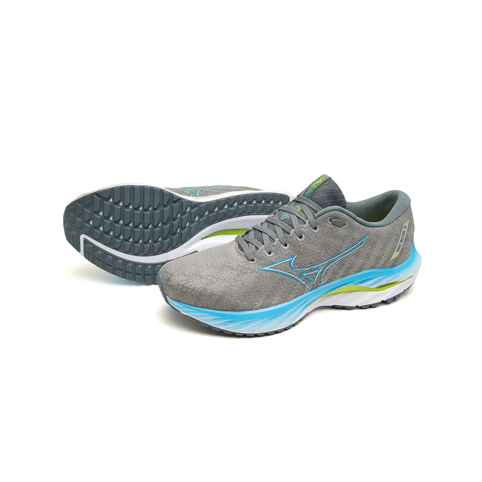 Mizuno | Men's Wave Inspire 19 Running Shoes - Ultimate Gray