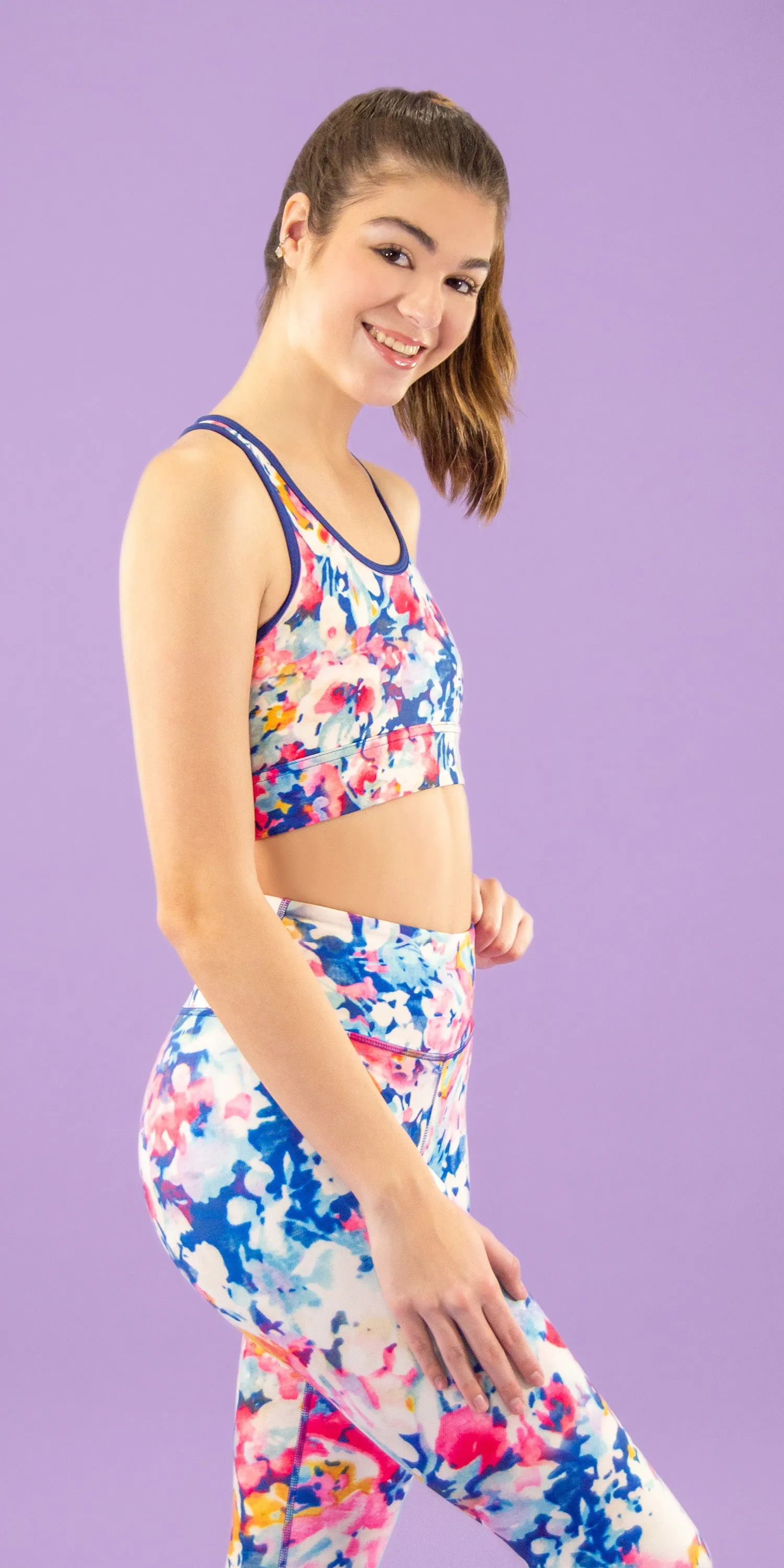 Monet's Garden - Sports Bra