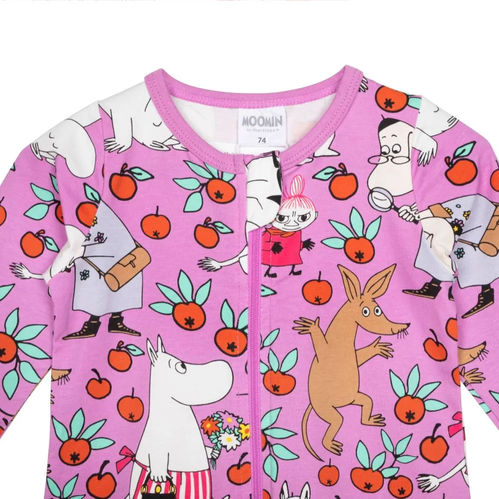 Moomin Apples Pyjamas Violet - Martinex