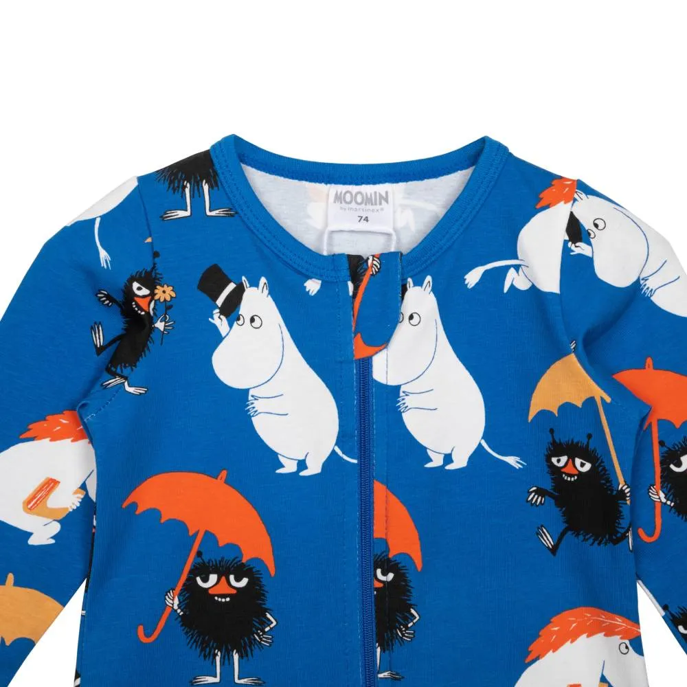 Moomin Umbrella Pyjamas Blue - Martinex