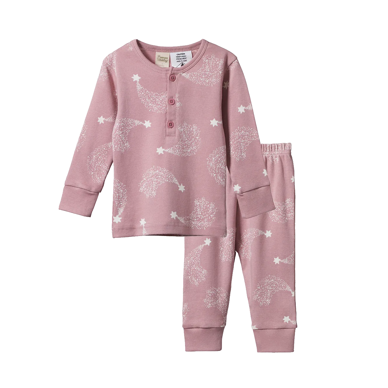 Nature Baby Long Sleeve Pyjamas - Stardust