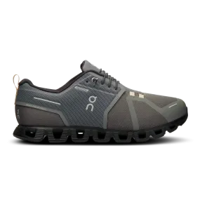 On Running Men's Cloud 5 Waterproof Shoes - Asphalt / Magnet