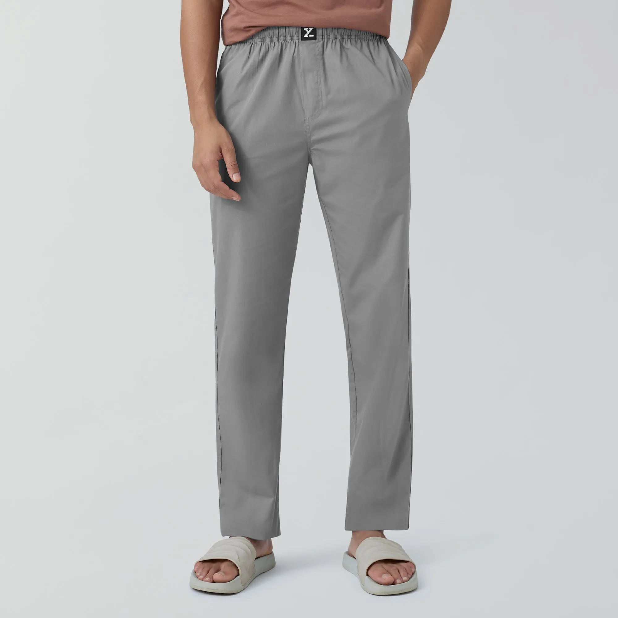 Pace Cotton Pyjamas Ash Grey