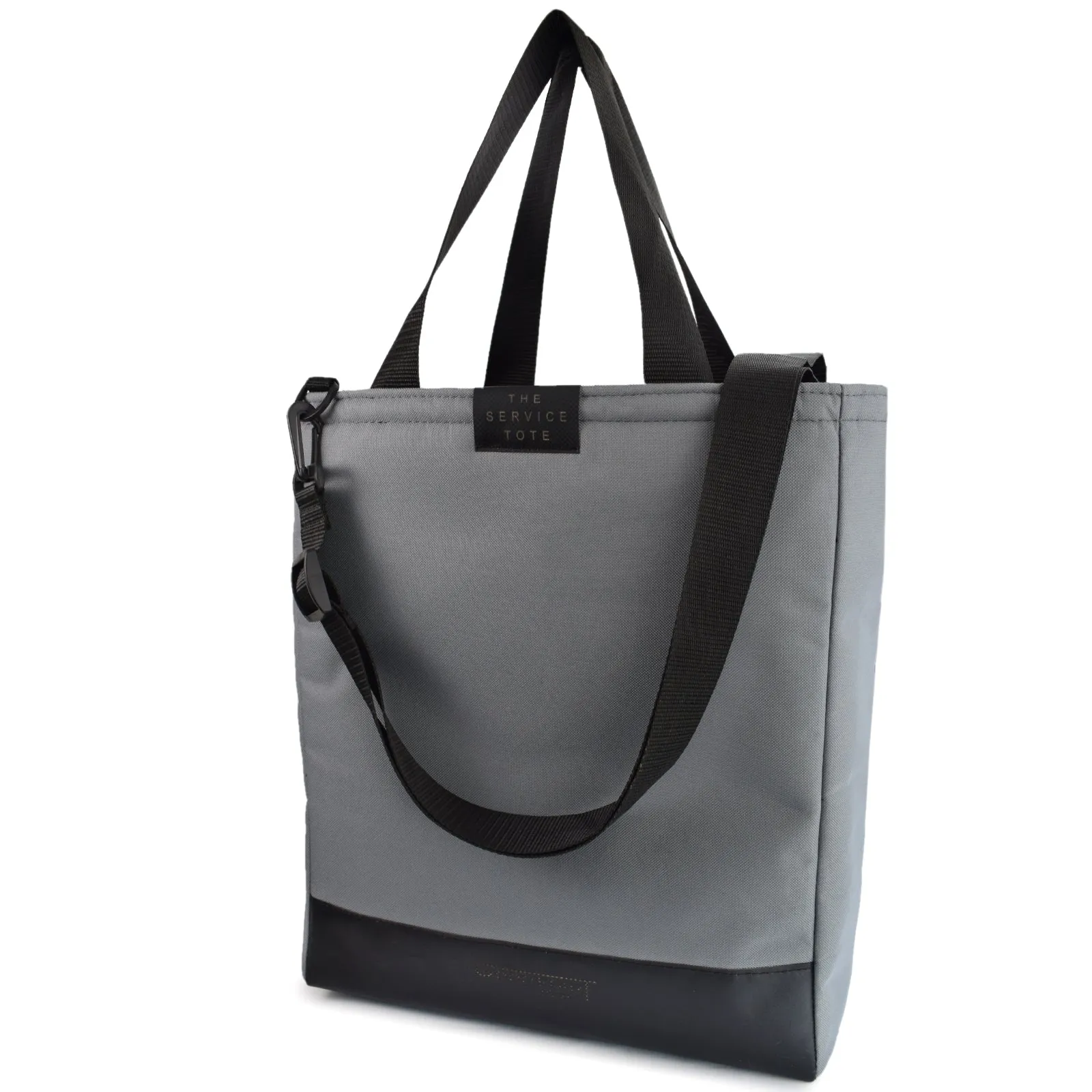 Padded SERVICE Tote Bag | GREY