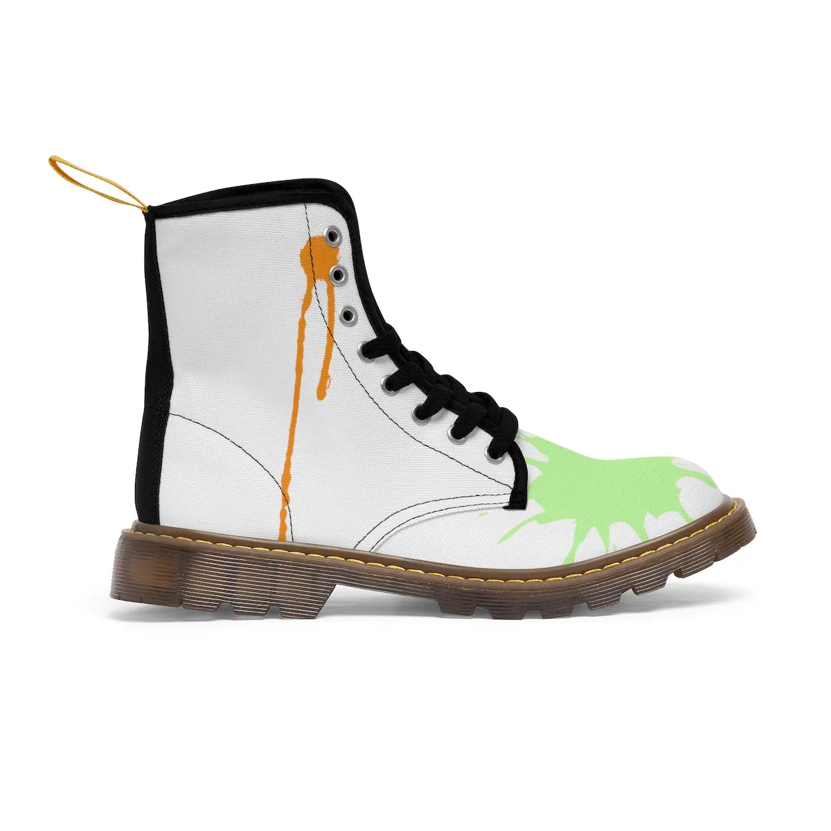 'Paint Splat' Women's Martin Boots