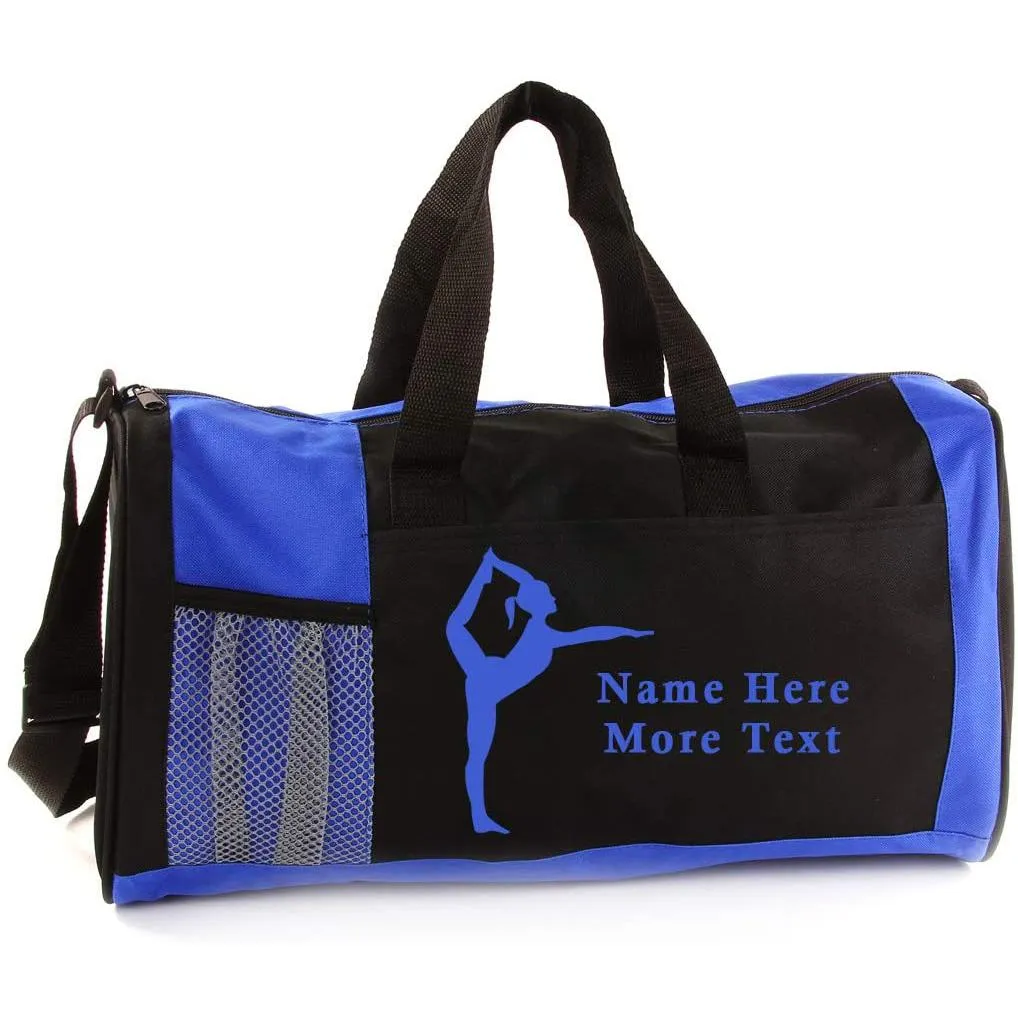 Personalized Kid's Sports Duffel Bag - Gymnastics