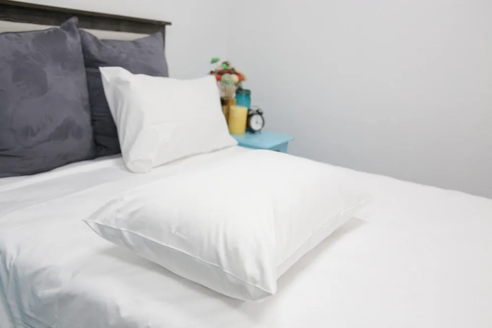 Pillowtex Hotel Sheet Set | Wrinkle Resistant Cotton Blend