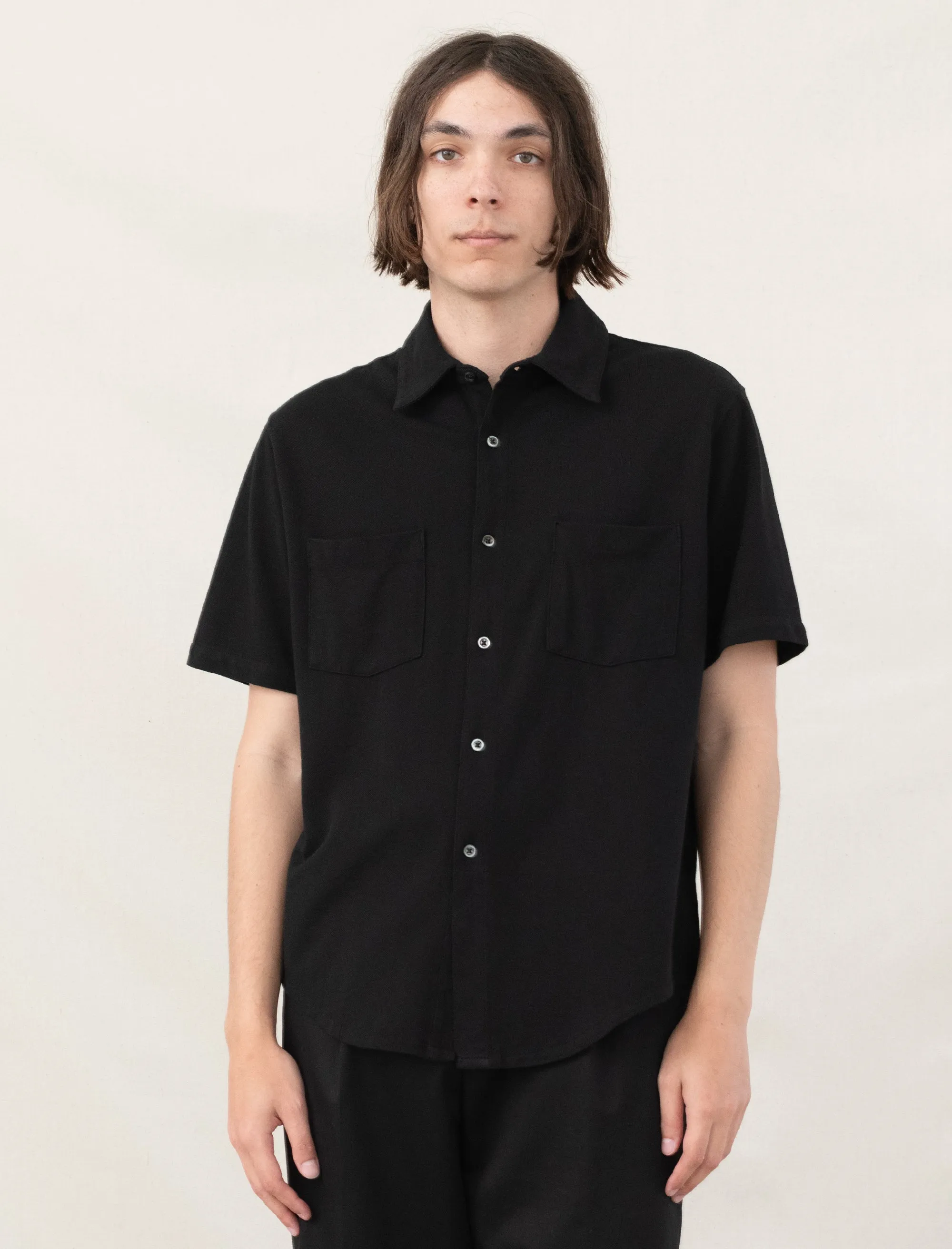 Pique Work Shirt (Black)