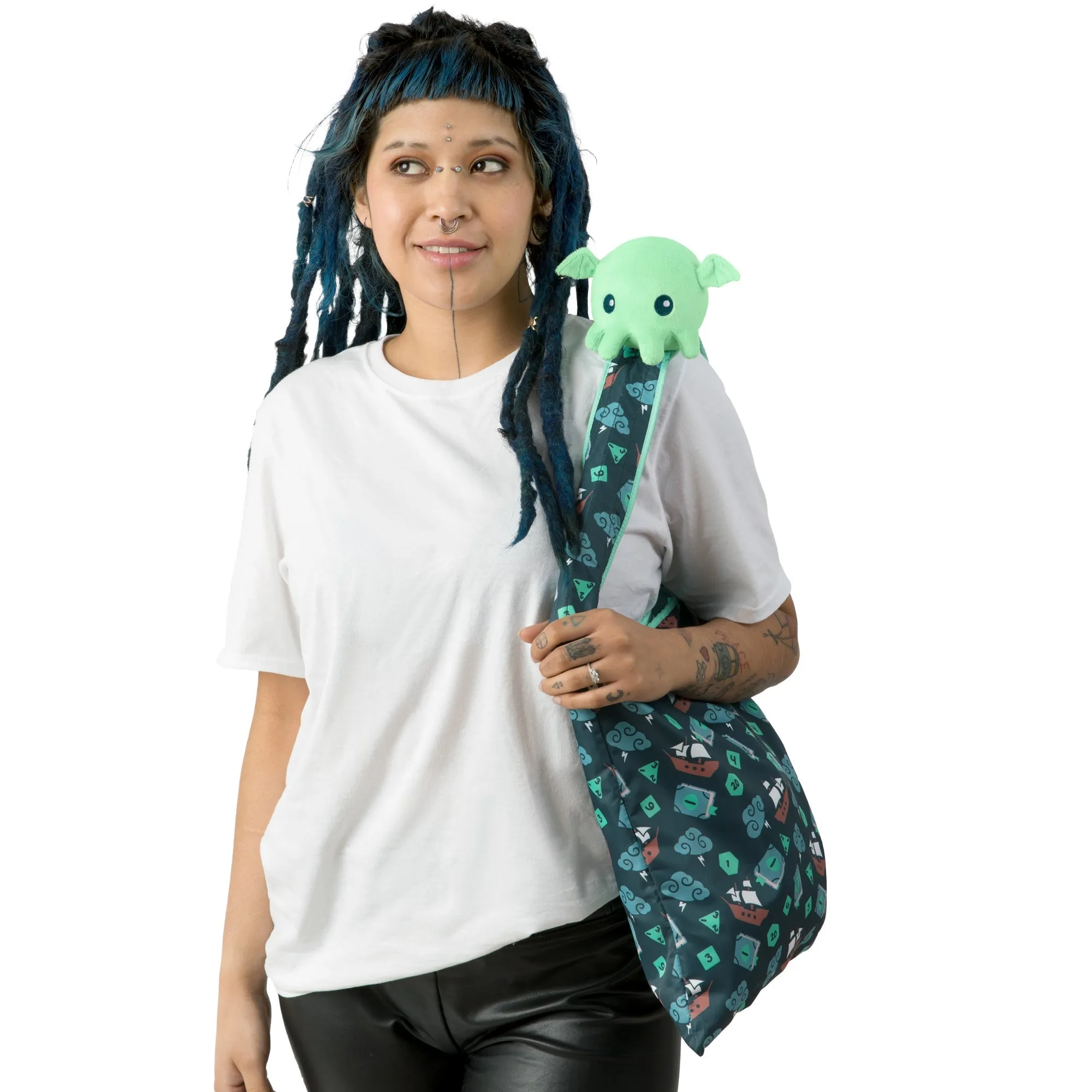 Plushiverse Tabletop Cthulhu Plushie Tote Bag