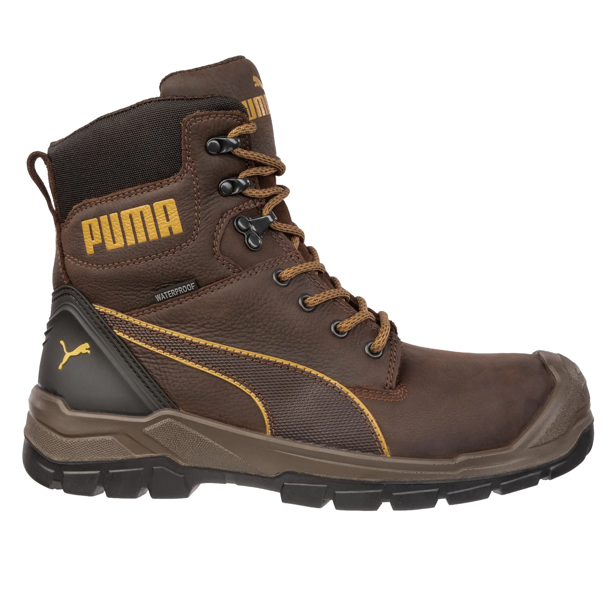 Puma Men's Conquest High EH WP ASTM Safety Composite Toe Work Boots