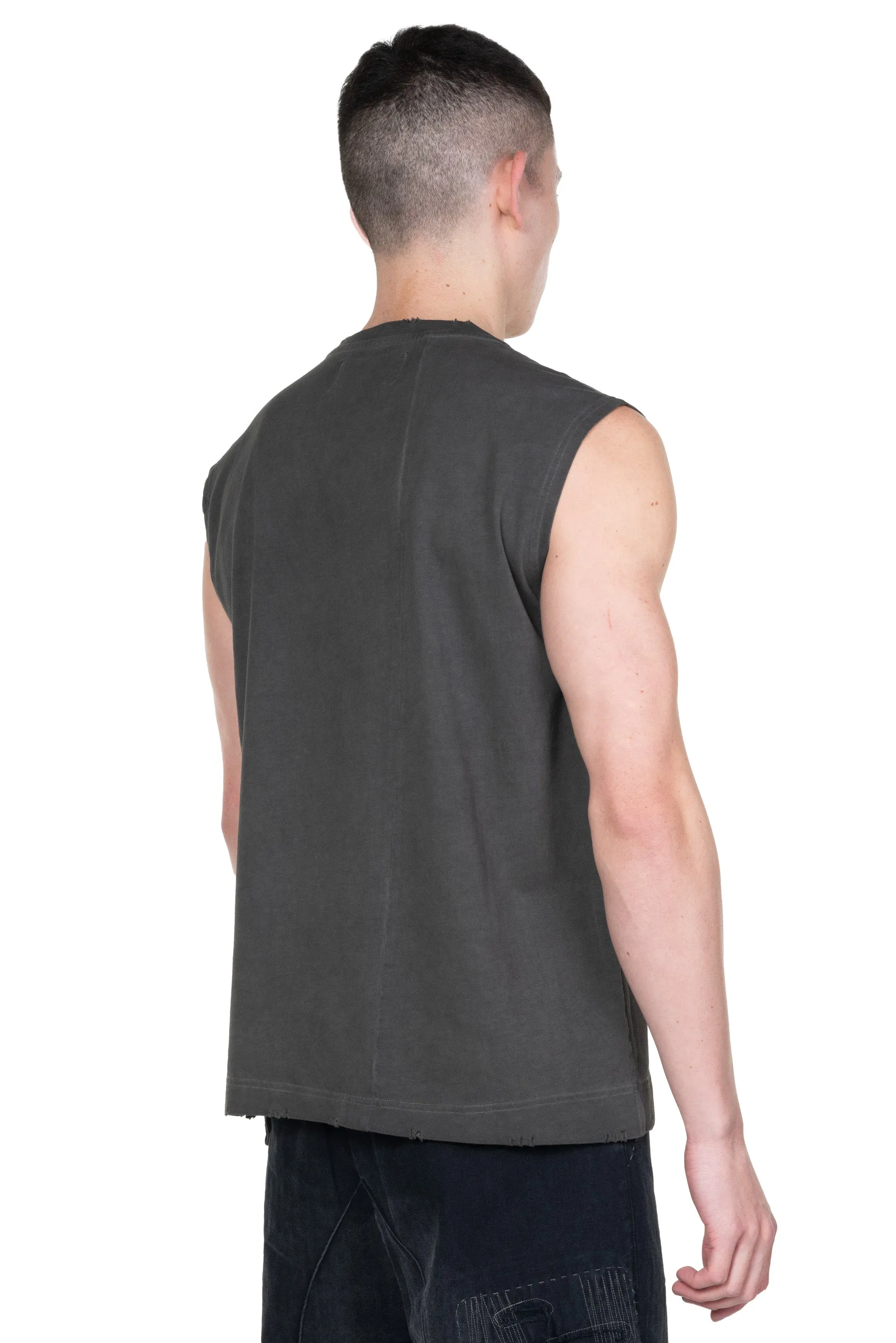 "Dirt" Vest 2.0 Cold Dyed Grey